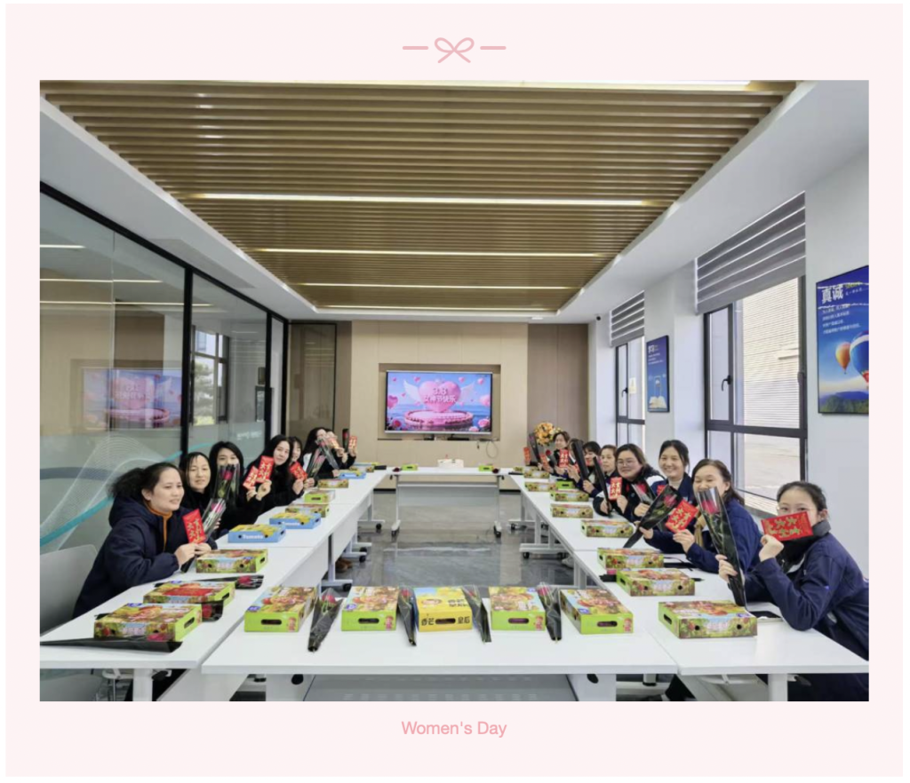 三月春光，因妳而暖 | 正威機械祝每位發光的妳婦女節快樂